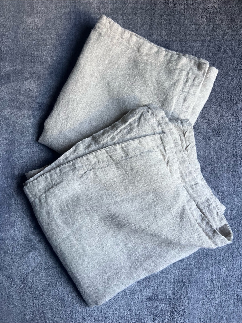 Avocado Organic 100% Linen Pillowcase Set of 2 Cal KING Natural Breathable Boho